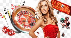Blackjack dealer and table setup